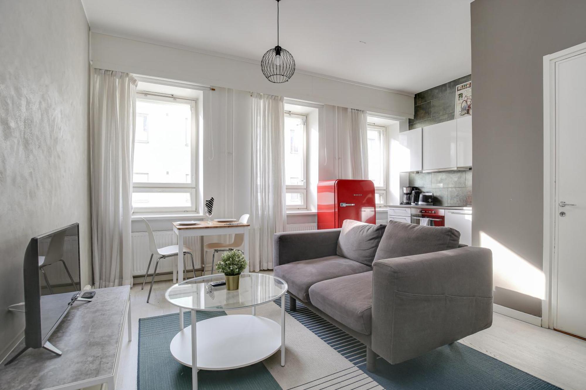 Kotimaailma Apartments Kamppi - Studio For 2 Хельсинки Экстерьер фото